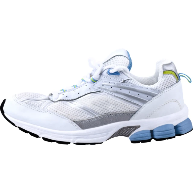 Basket Running Homme Blanc Bleu – Chaussures Sport Légères Respirantes